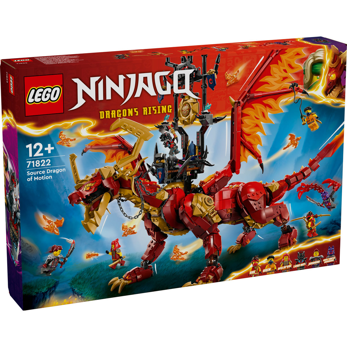 Set LEGO Ninjago - Dragonul-sursa al miscarii (71822) - 1 | YEO