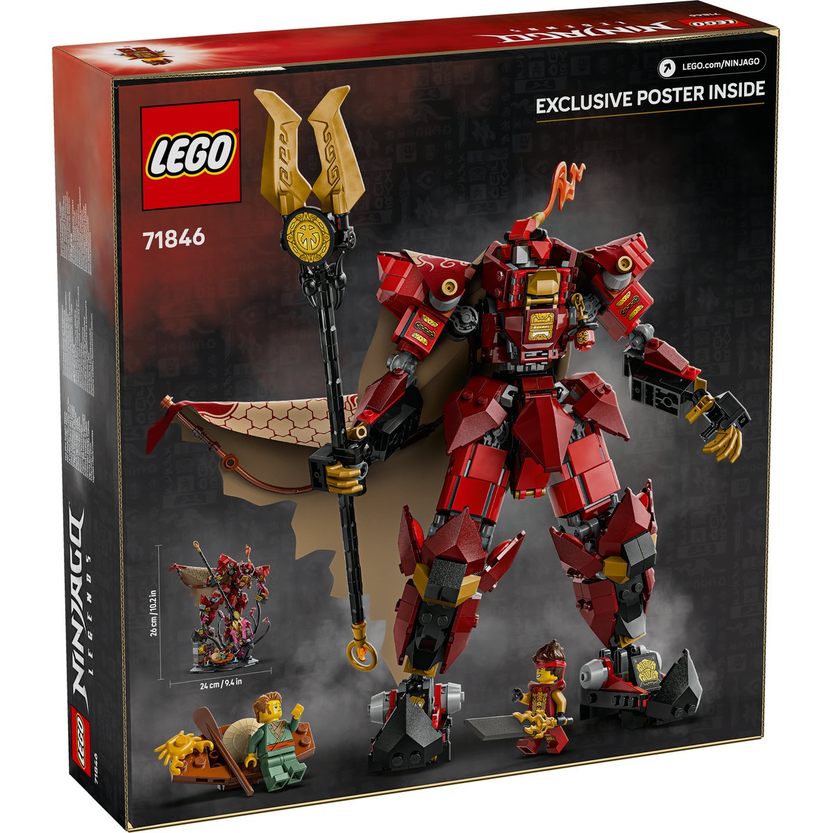 Set LEGO Ninjago - Robotul cavaler al focului (71846) - 2 | YEO