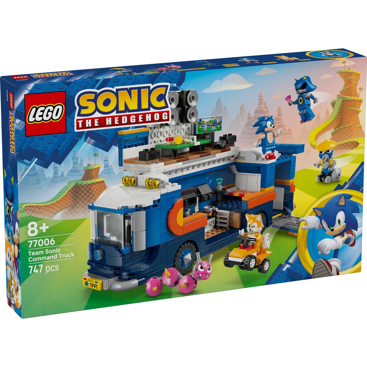 Set LEGO Sonic the Hedgehog - Camionul de comanda al echipei Sonic (77006) - 1 | YEO