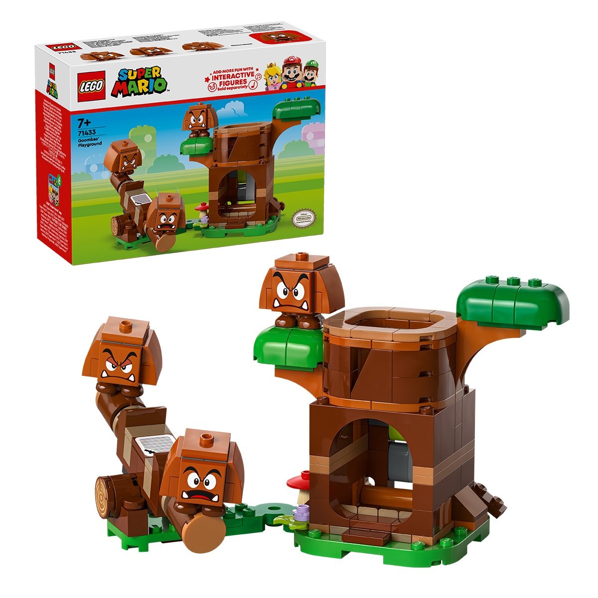 Set LEGO Super Mario - Teren de joaca pentru Goomba (71433)