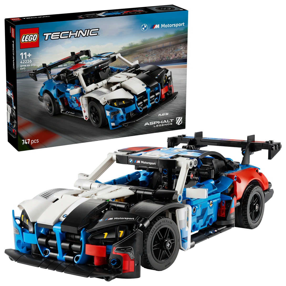 LEGO Technic: BMW M 1000 RR 42130, 18 ani+, 1920 piese, varsta de