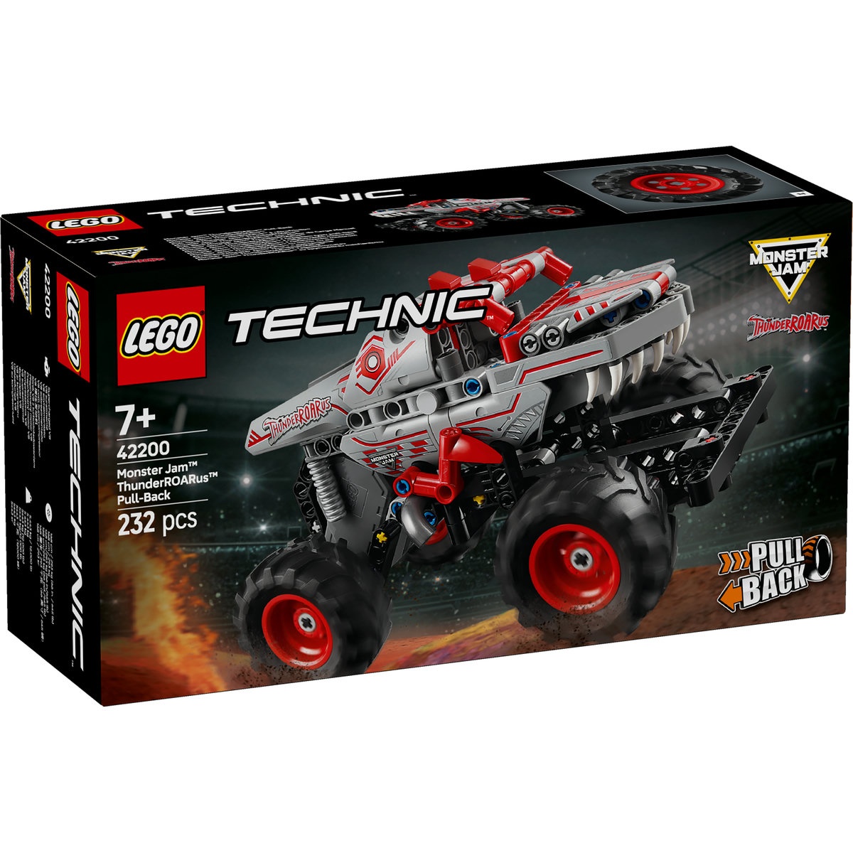 Set LEGO Technic - Monster Jam™ ThunderROARus™ Pull-Back (42200)