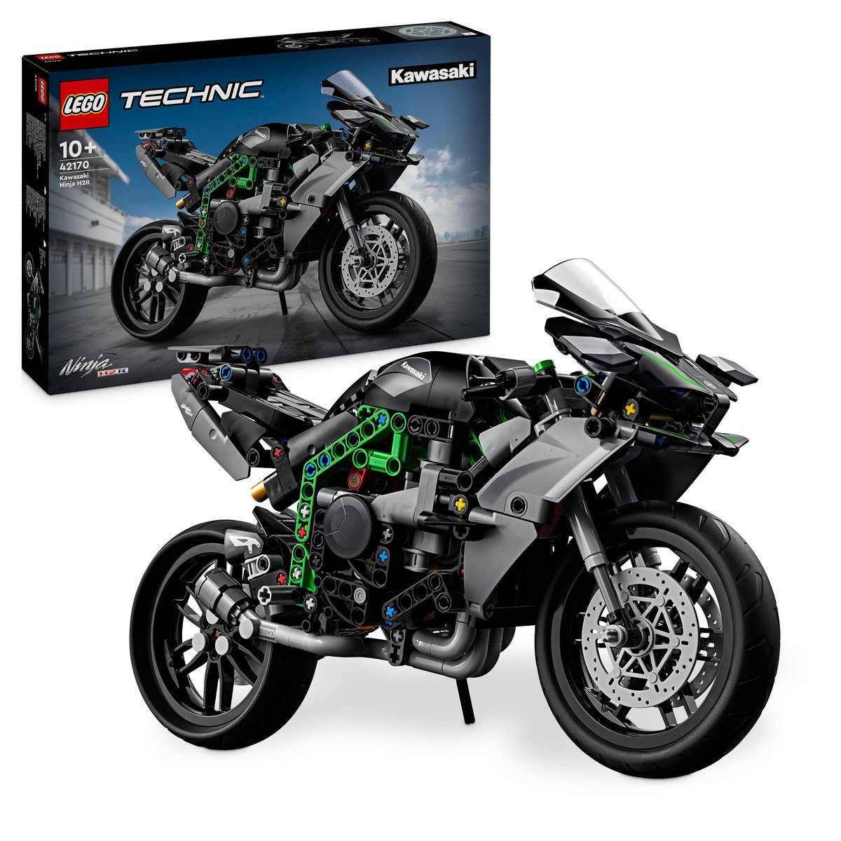 Set LEGO Technic - Motocicleta Kawasaki Ninja H2R (42170)