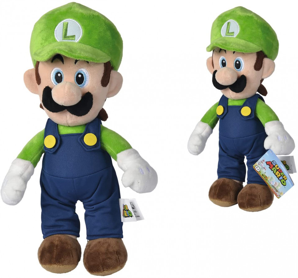 Super Mario Plus Luigi 30Cm - 1 | YEO