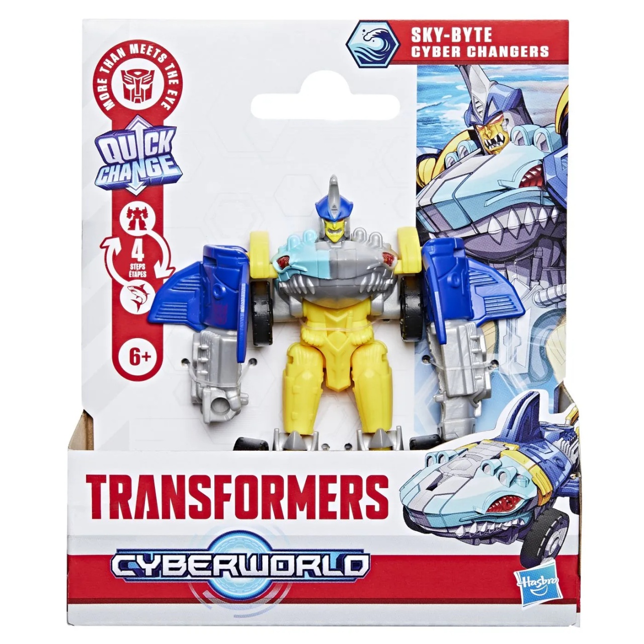 Transformers Cyberworld Robot Skybyte Convertibil 10Cm
