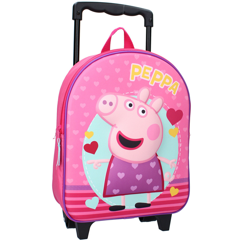 Troler 3D Peppa Pig Strong Together, 31x25x12 cm - 1 | YEO