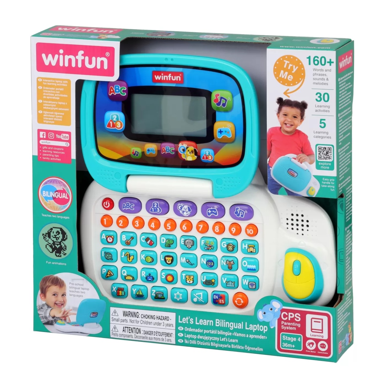 Winfun Laptop Sa Invatam Bilingv - 1 | YEO