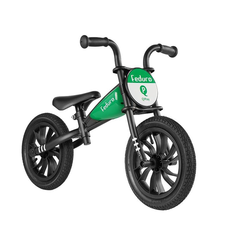 Balance bike QPlay Feduro Verde - 2 | YEO