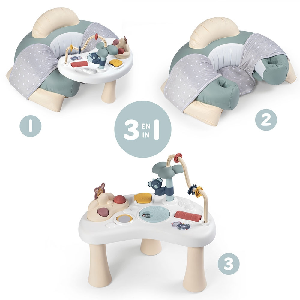 Centru de activitati Smoby Cotoons Cosy verde - 1 | YEO