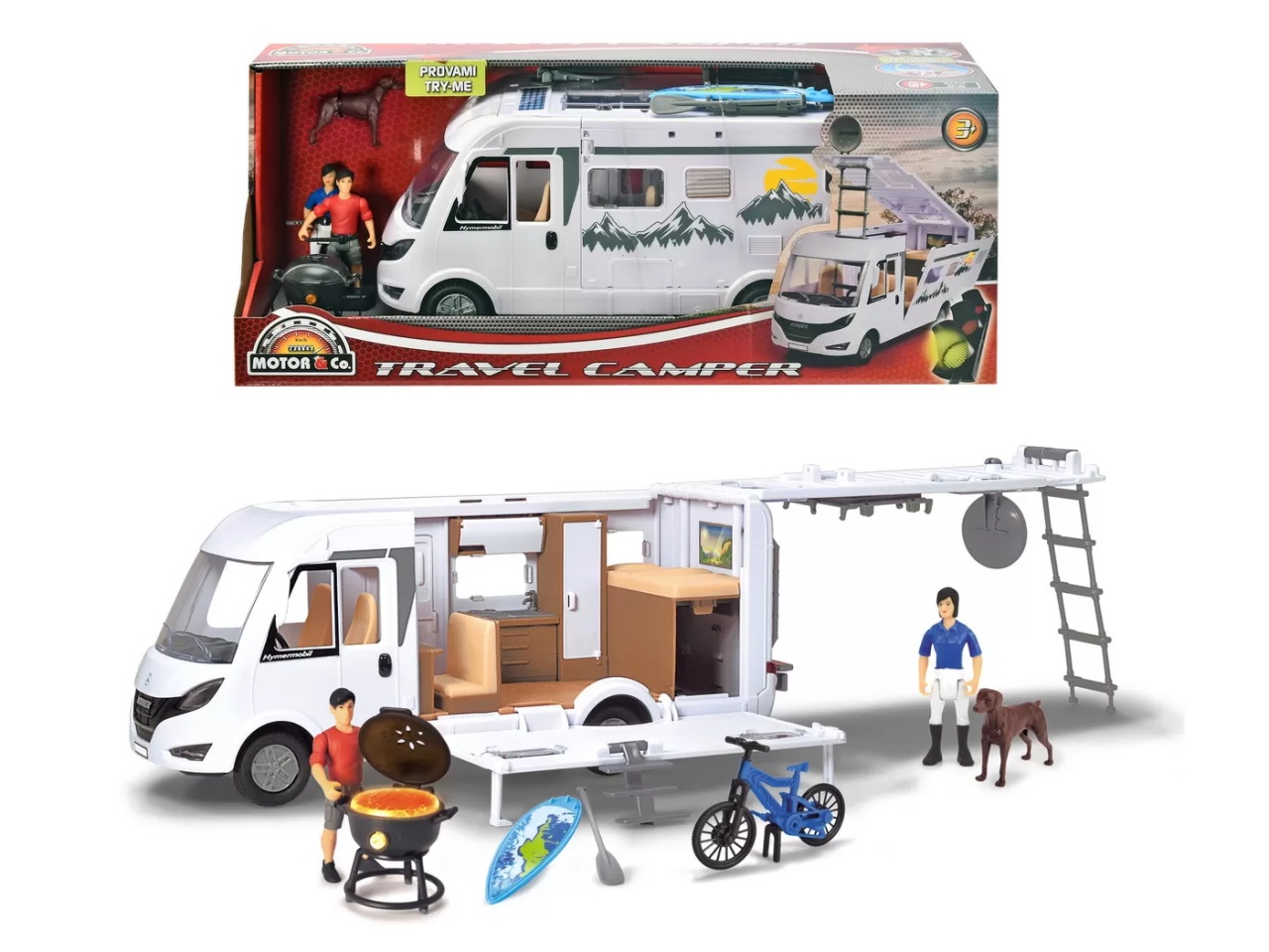 Dickie Autocaravana Scara 1:24