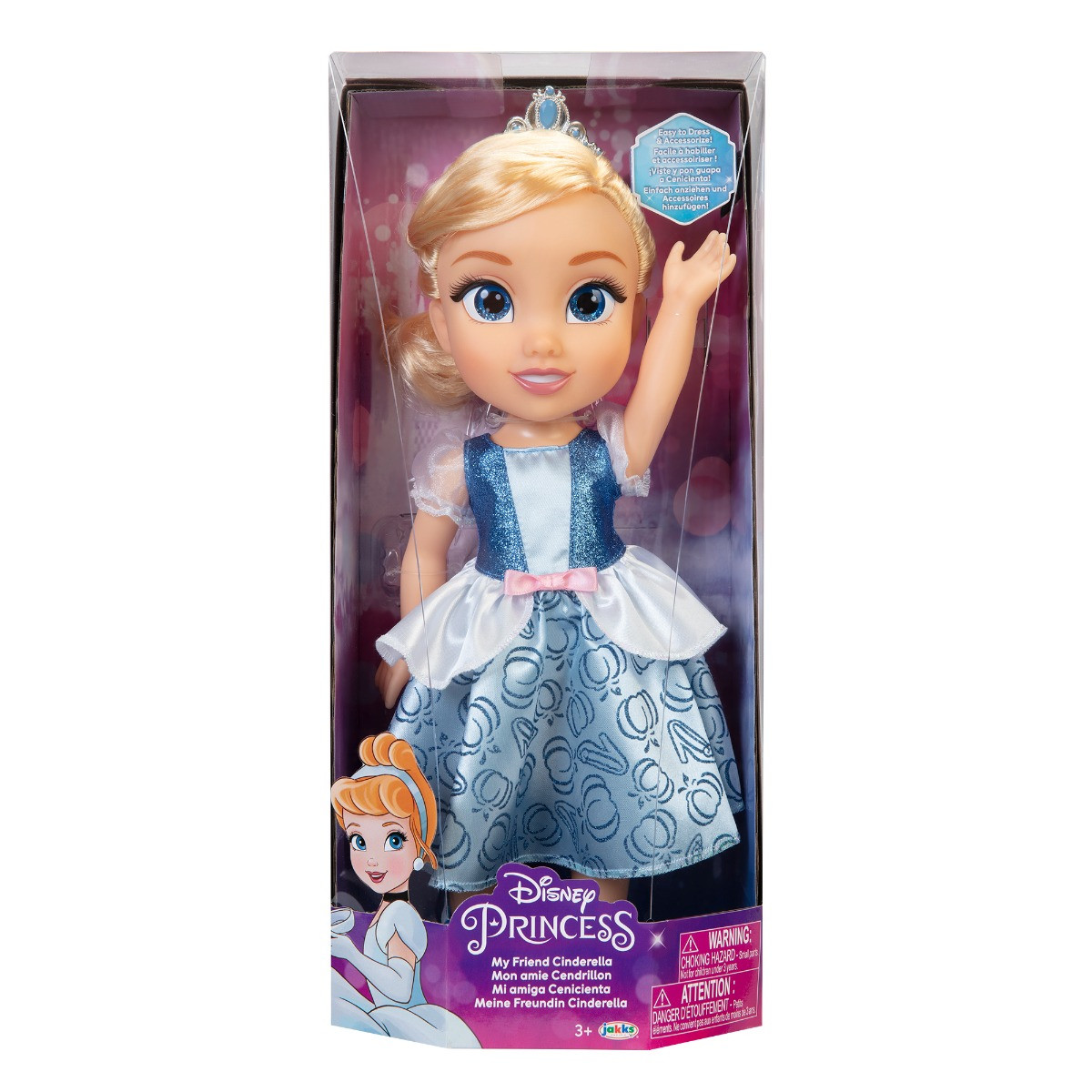 Disney Princess - Papusa Cenusareasa, 38cm - 1 | YEO