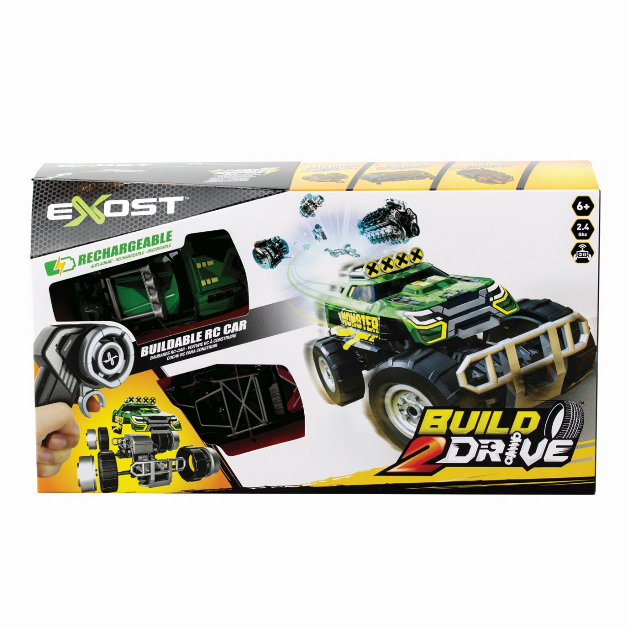 Exost Build 2 Drive Deluxe Masinuta Rc Construibila