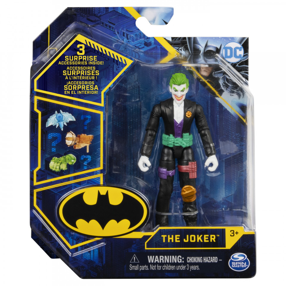 Figurina Joker Articulata 10 Cm Cu 3 Accesorii Surpriza - 1 | YEO