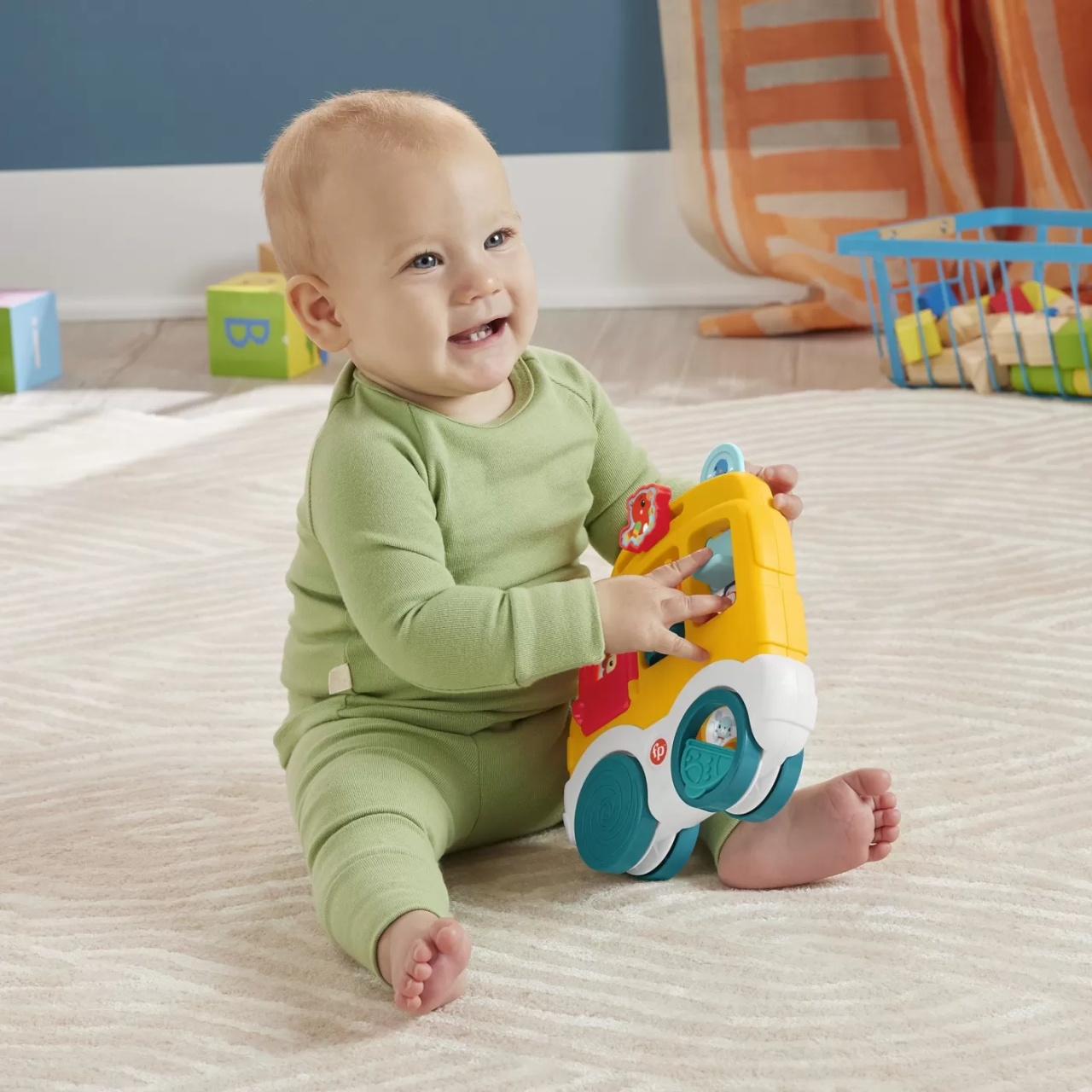 Fisher Price Animal Friends Centru De Activitati Masinuta - 2 | YEO