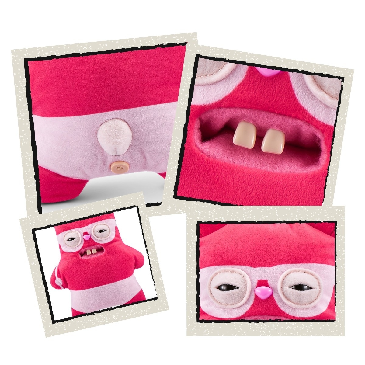 Fuggler - Jucarie de plus, 23 cm - Ciudateii in vacanta, Rabid Rabbit - red - 2 | YEO
