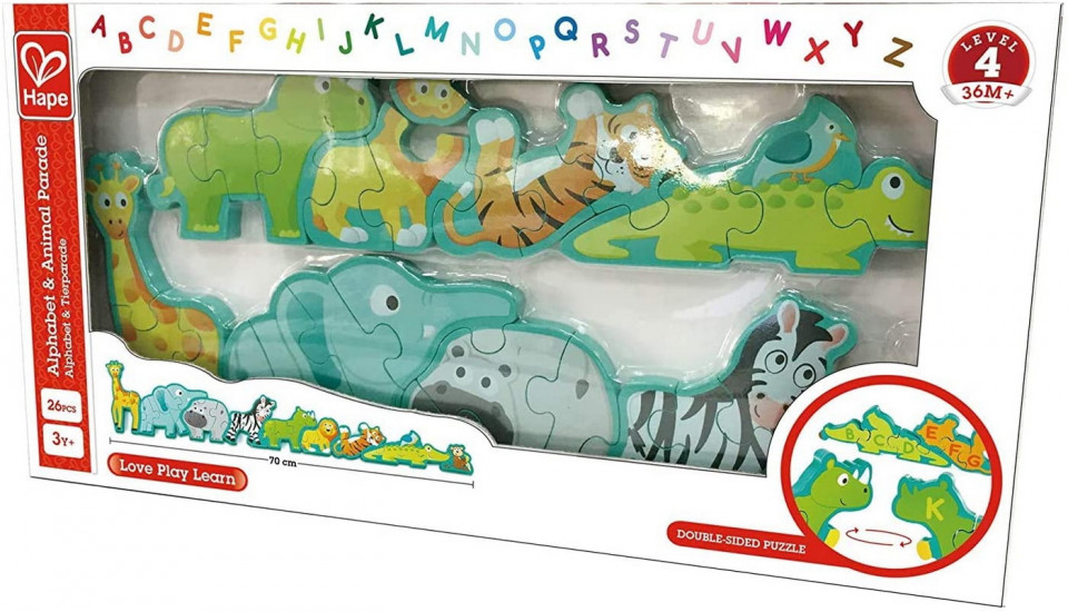 Hape Puzzle Alfabet Alfabet