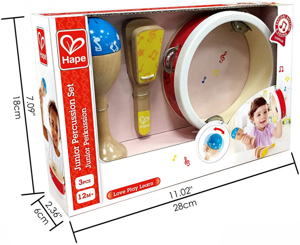 Hape Set De Percutie Junior - 4 | YEO