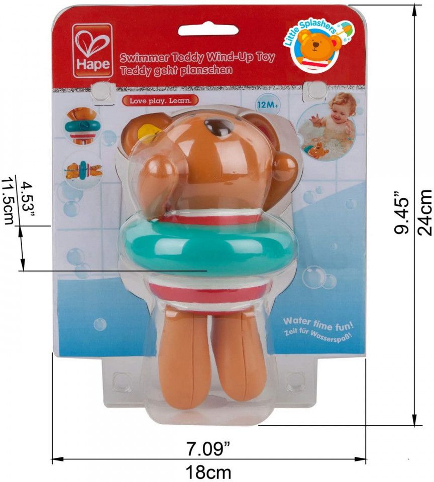 Hape Teddy Inotatorul Vesel - 5 | YEO