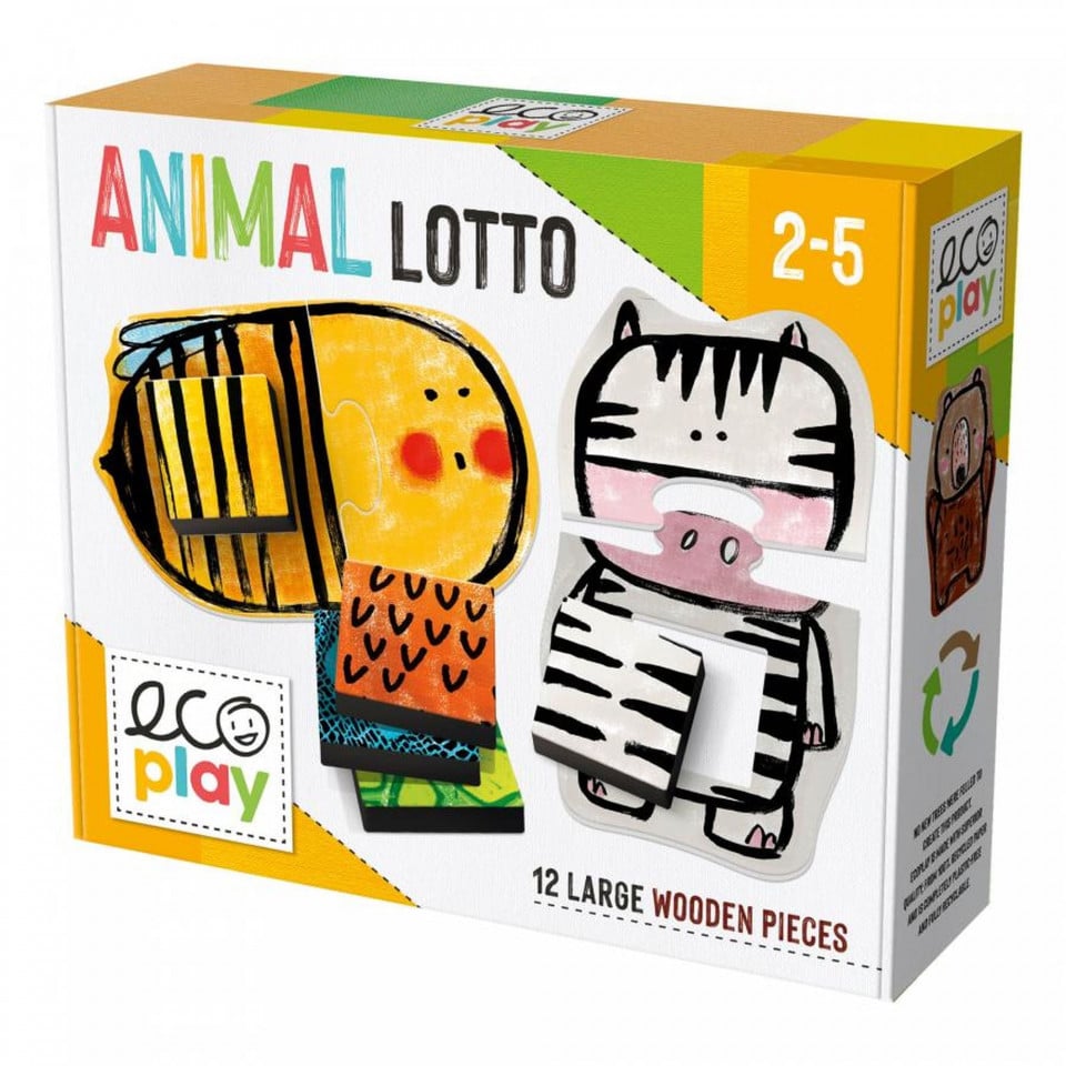 Headu Ecoplay - Puzzle-Uri Sa Potrivim Animalele - 1 | YEO