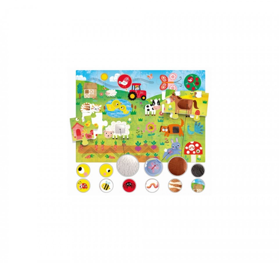 Headu Montessori - Puzzle Tactil - 2 | YEO