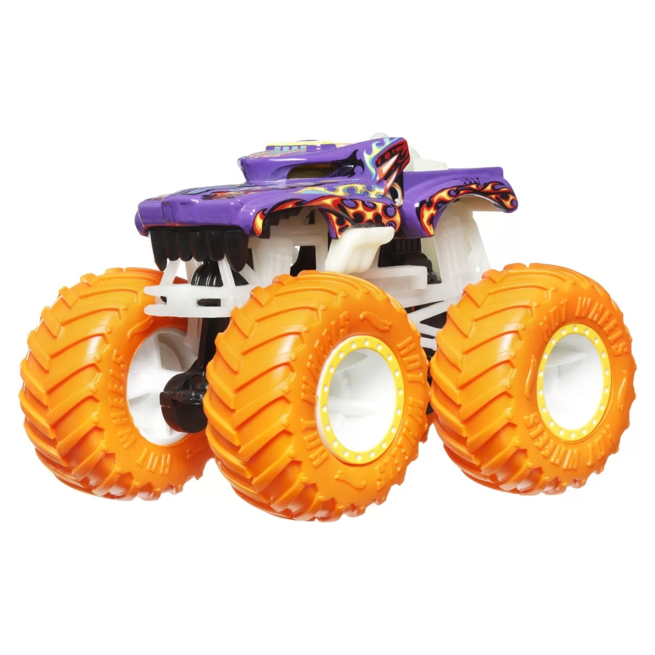 Hot Wheels Monster Truck Glow In The Dark Masinuta Hotweiler Scara 1:64 - 1 | YEO