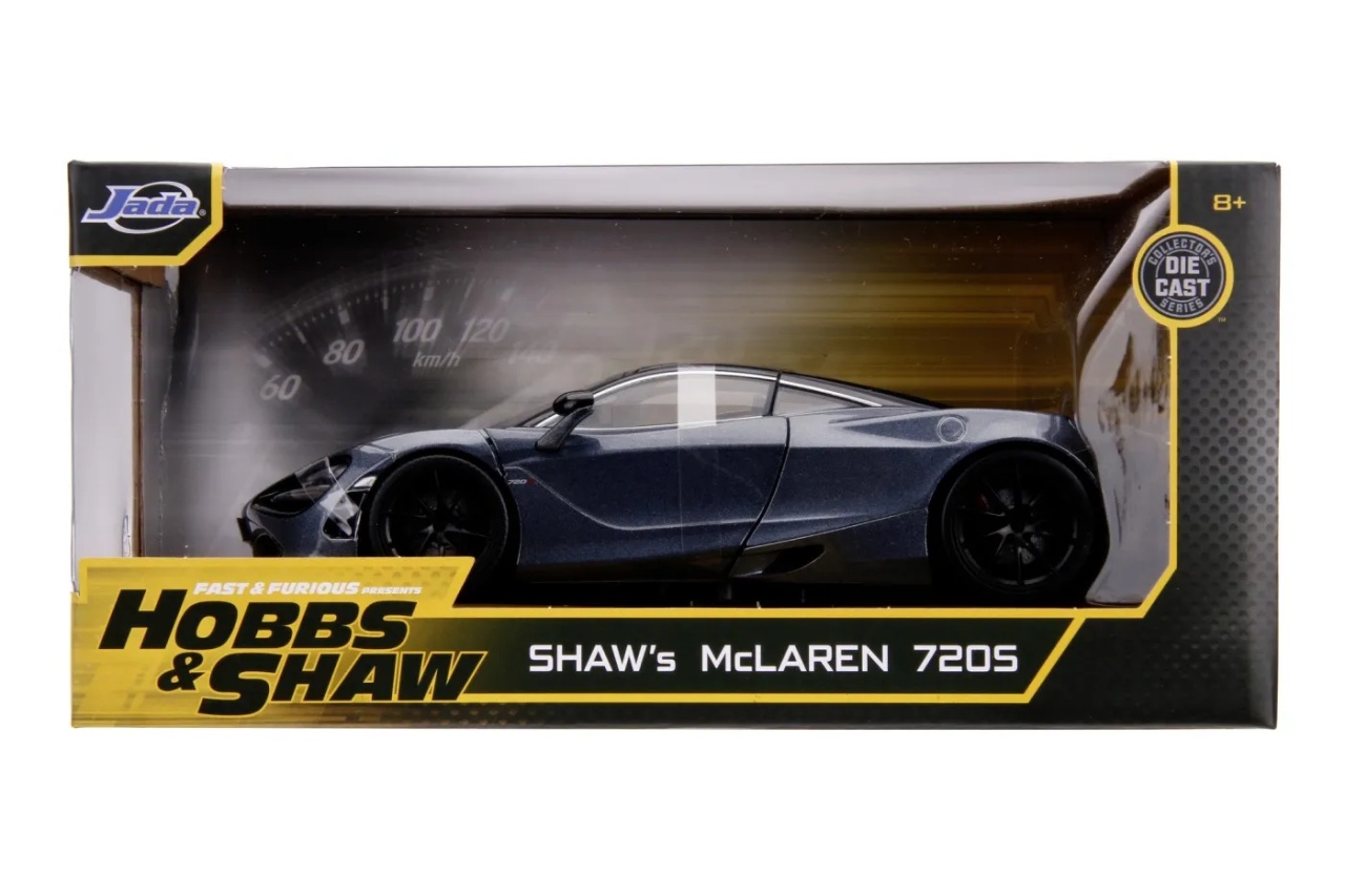 Jada Fast And Furious Masinuta Metalica Shaw S Mclaren 720S Scara 1:24