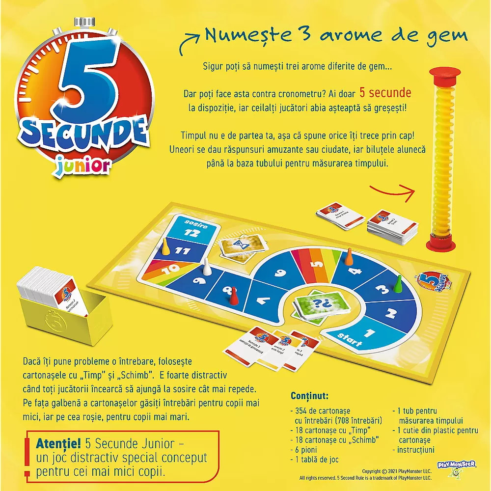 Joc 5 Secunde Junior - 2 | YEO