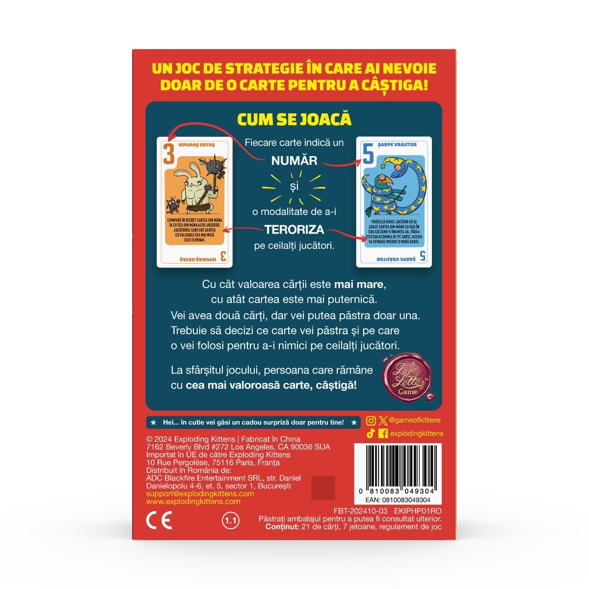 Joc de societate Power Hungry Pets, limba romana - 3 | YEO