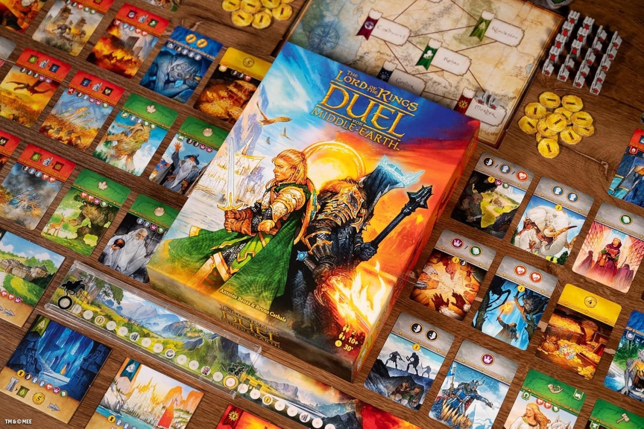 Joc de societate The Lord of the Rings - Duel for Middle-Earth, limba engleza - 2 | YEO