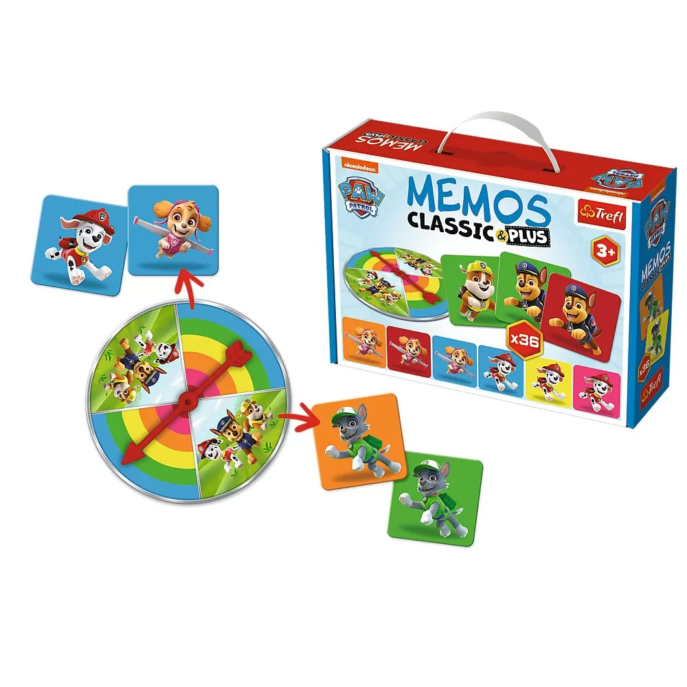 Joc Memos Classic Plus Patrula Catelusilor - 3 | YEO