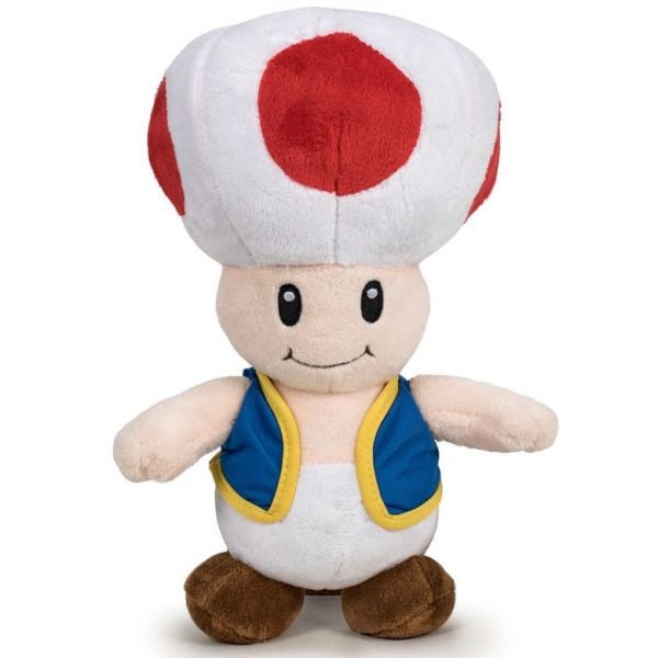 Jucarie din plus Toad, Super Mario, 30 cm - 1 | YEO