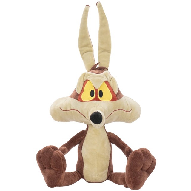 Jucarie din plus Wile E. Coyote, Looney Tunes, 35 cm (asezat)