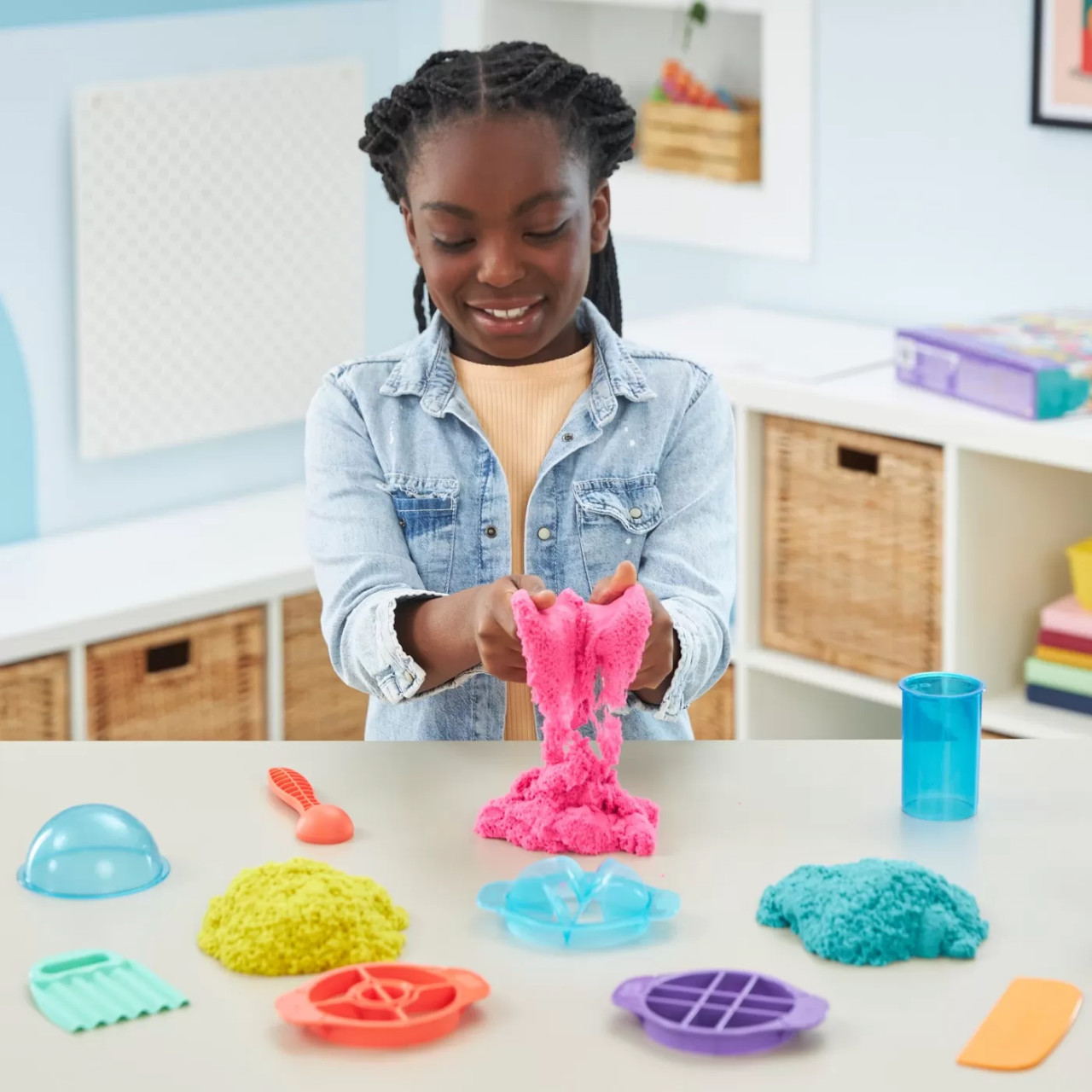 Kinetic Sand Set Ultimate Sandisfying - 3 | YEO