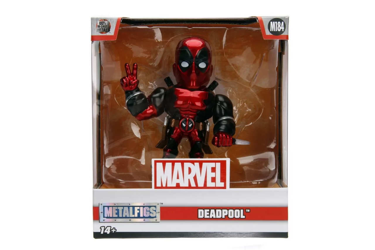 Marvel Figurina Metalica Deadpool 10 Cm
