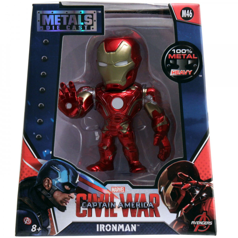 Marvel Figurina Metalica Iron Man 10Cm - 1 | YEO