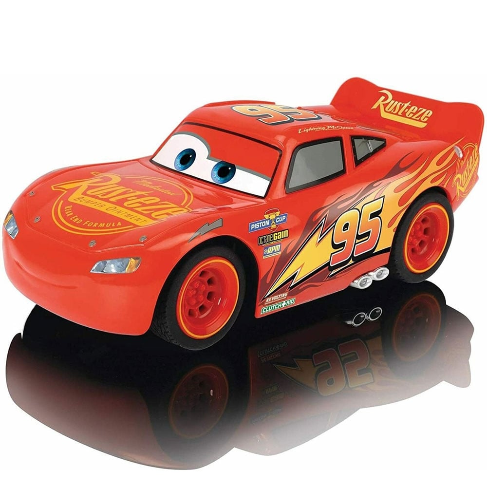 Masina Dickie Toys Cars 3 Turbo Racer Lightning McQueen cu telecomanda - 1 | YEO