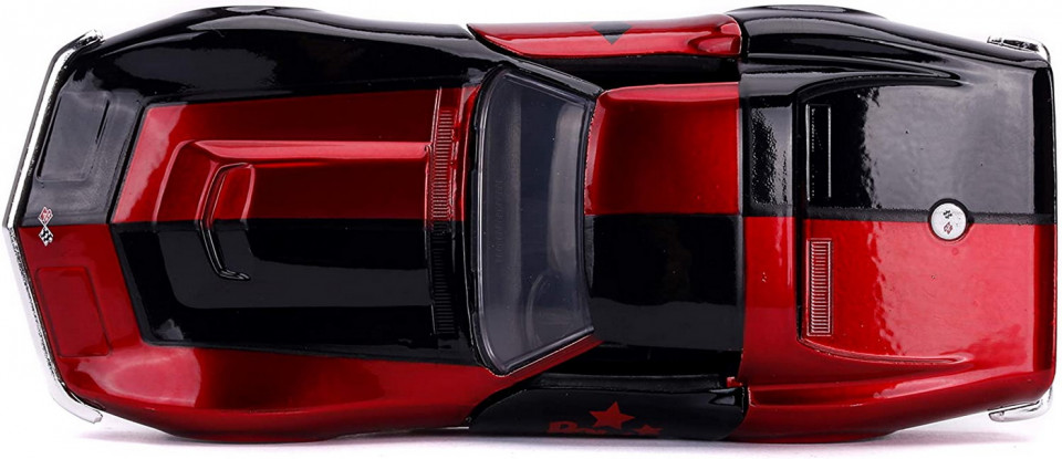 Masina Metalica Harley Quinn 1969 Corvette Stingray Scara 1 La 32 - 2 | YEO