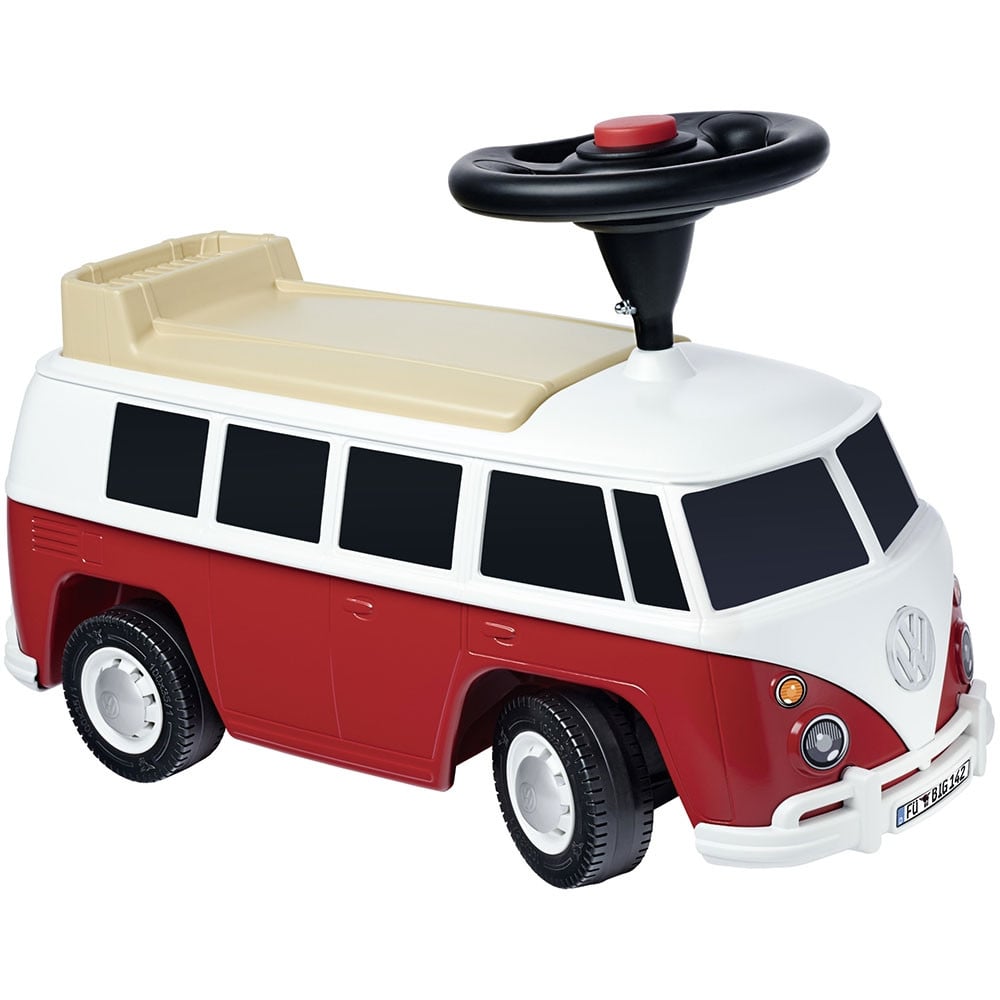 Masinuta de impins Big Baby VW T1 red - 1 | YEO