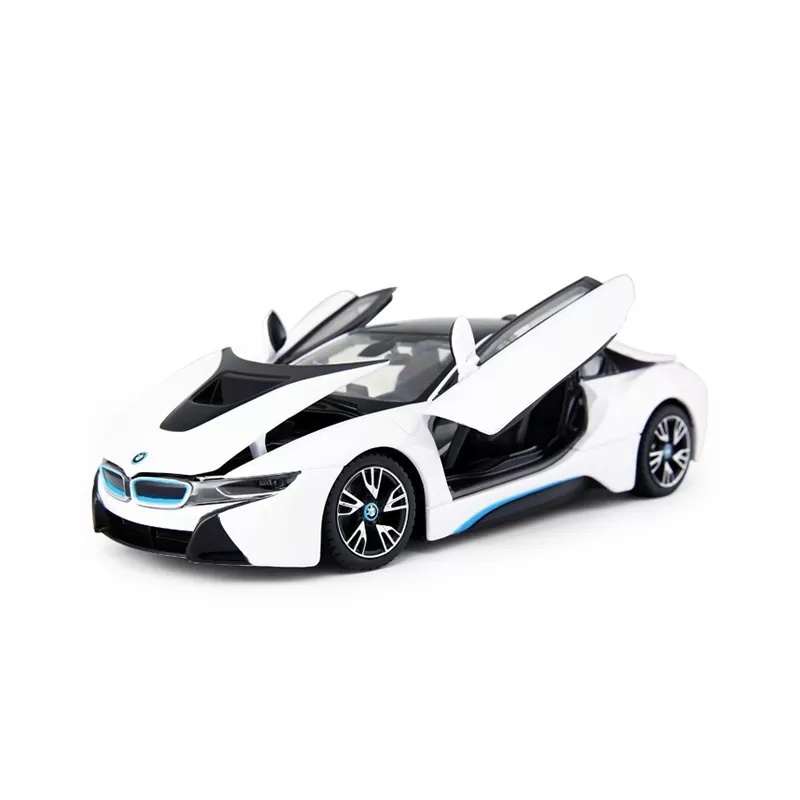 Masinuta Metalica Bmw I8 Alba Scara 1 La 24