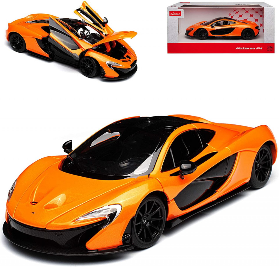 Masinuta Metalica Mclaren P1 Portocaliu Scara 1 La 24 - 3 | YEO