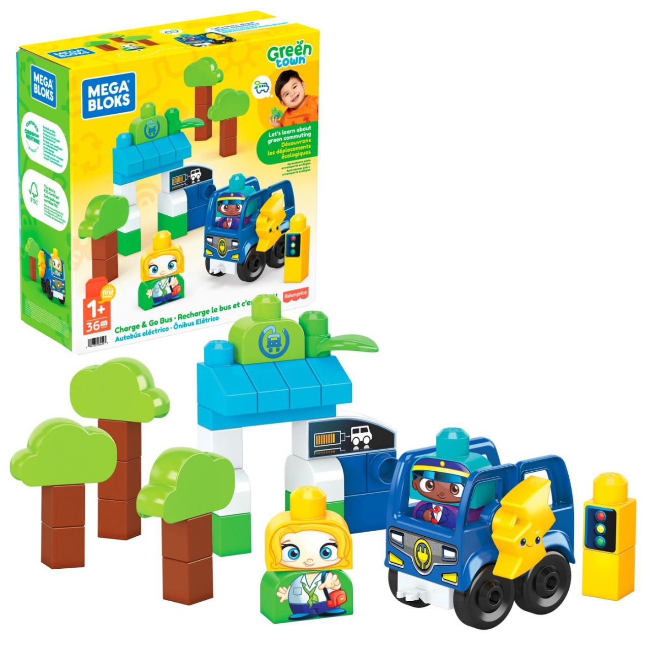 Mega Bloks Set Constructie 34 Piese - 2 | YEO