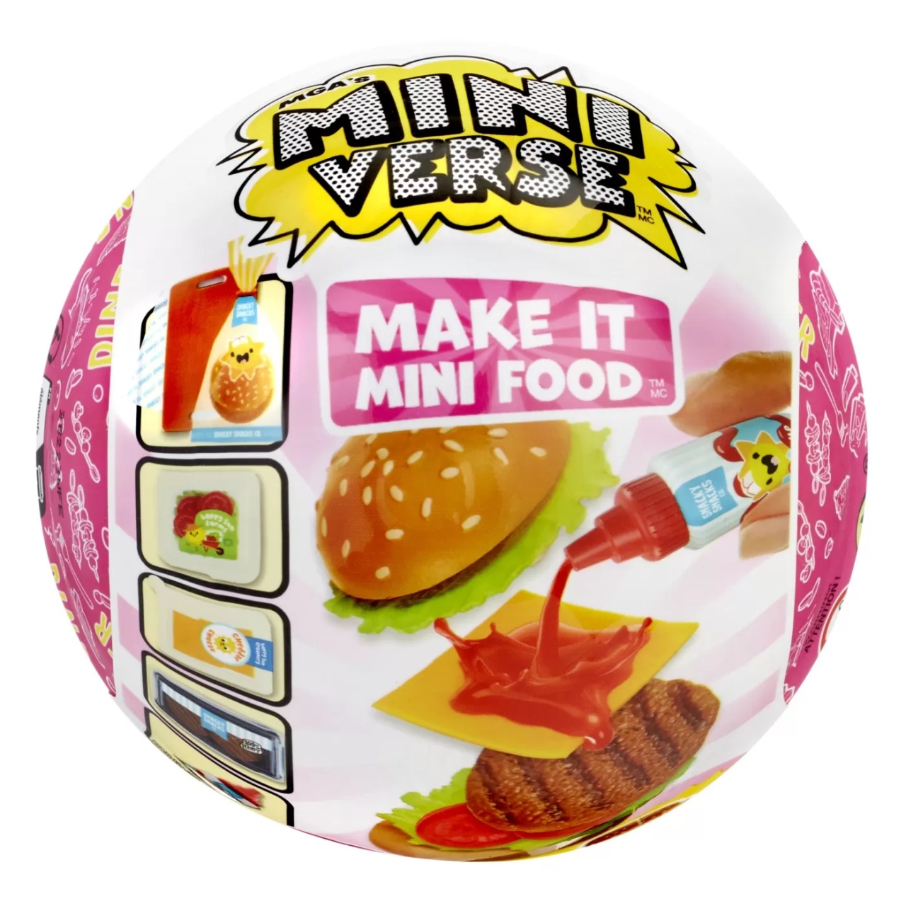 Mga’S Miniverse Mini Food Diner S3 Set Surpriza