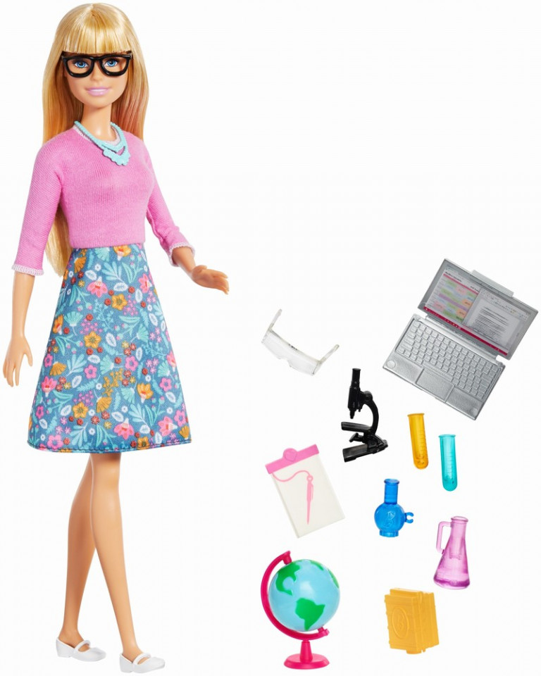 Papusa Barbie Set Profesoara - 1 | YEO