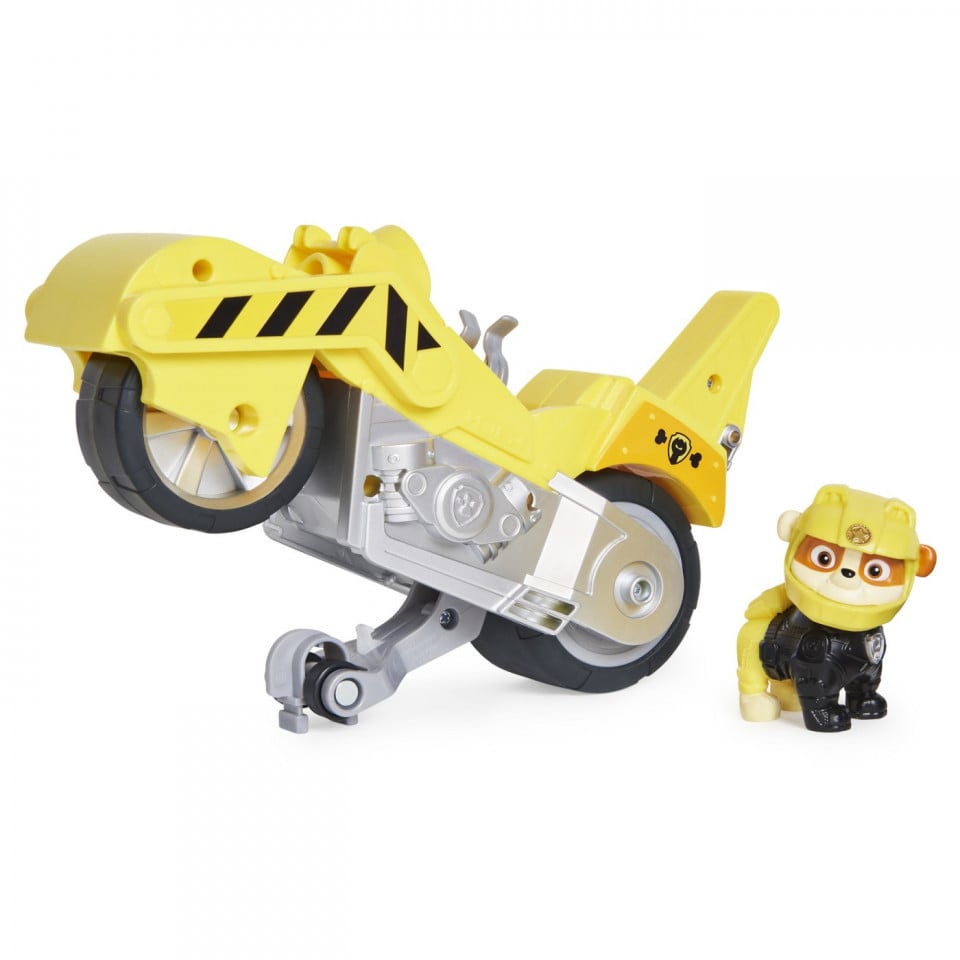 Patrula Catelusilor Moto Pups Rubble Si Motocicleta Deluxe - 2 | YEO