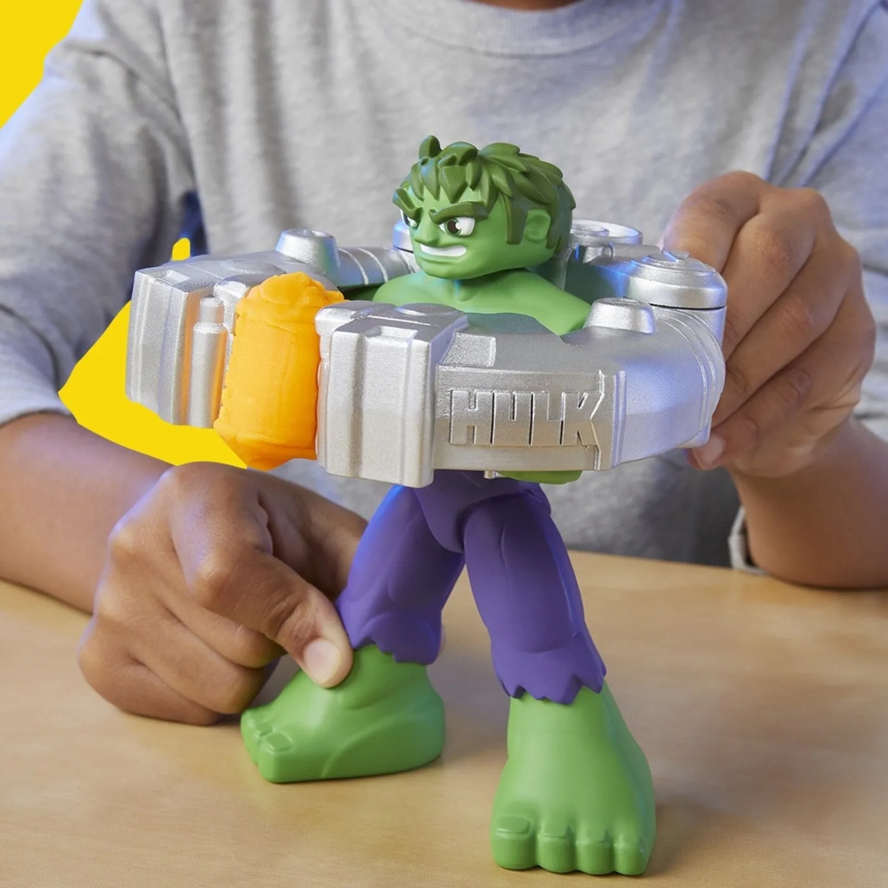 Play Doh Marvel Set Hulk Loveste Si Zdrobeste - 2 | YEO