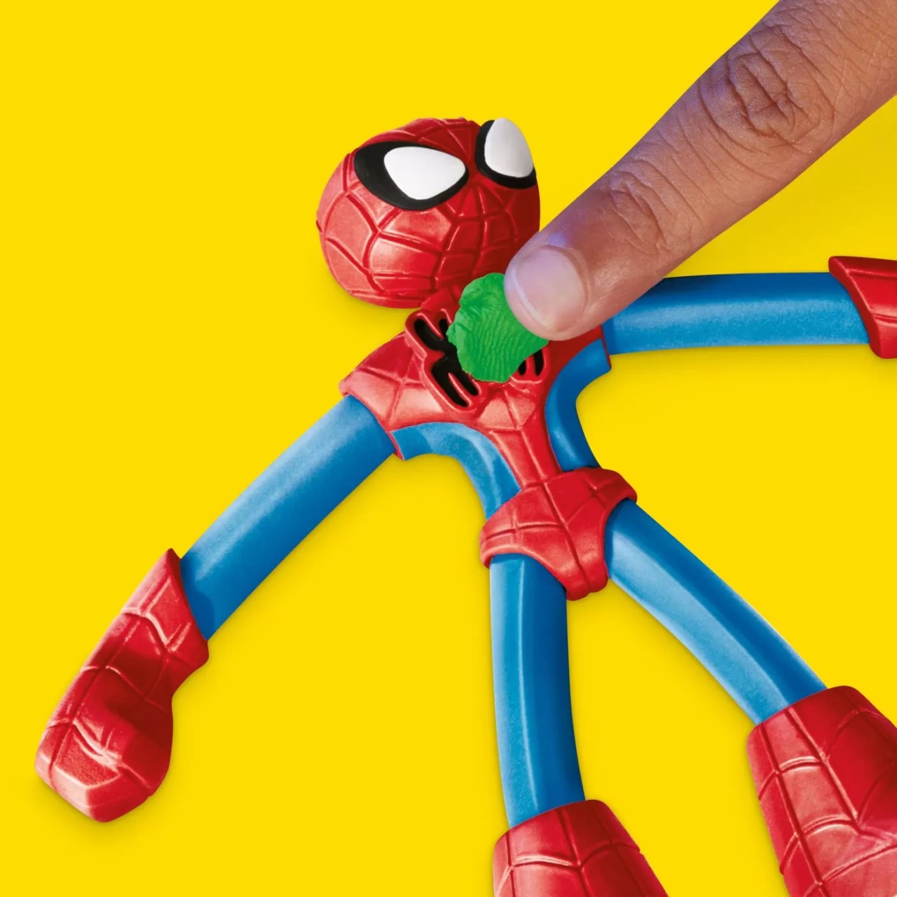 Play Doh Spiderman Set 2 Figurine Batalie Cu Lansator Si Sulita - 3 | YEO