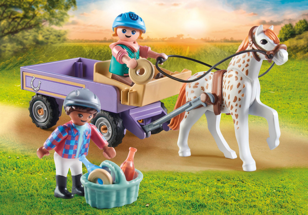 Playmobil-CARUTA CU PONEI - 2 | YEO