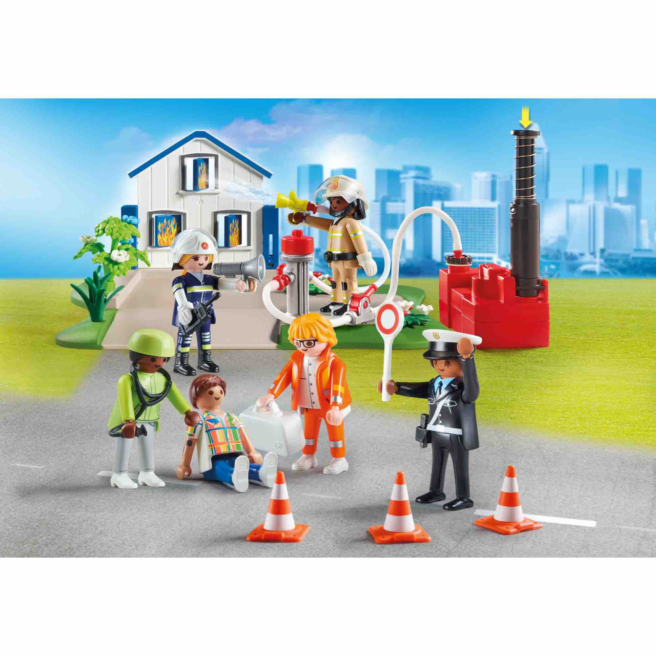 Playmobil - Creeaza Propria Figurina - Misiunea De Salvare - 1 | YEO