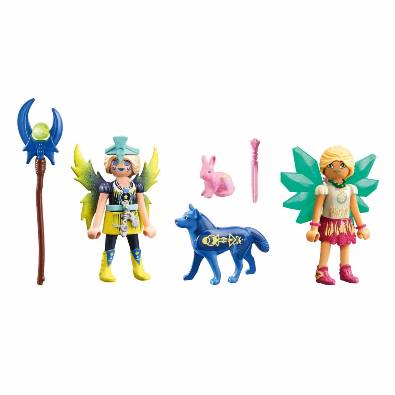 Playmobil - Crystal Fairy Si Moon Fairy Cu Animalute De Suflet - 2 | YEO