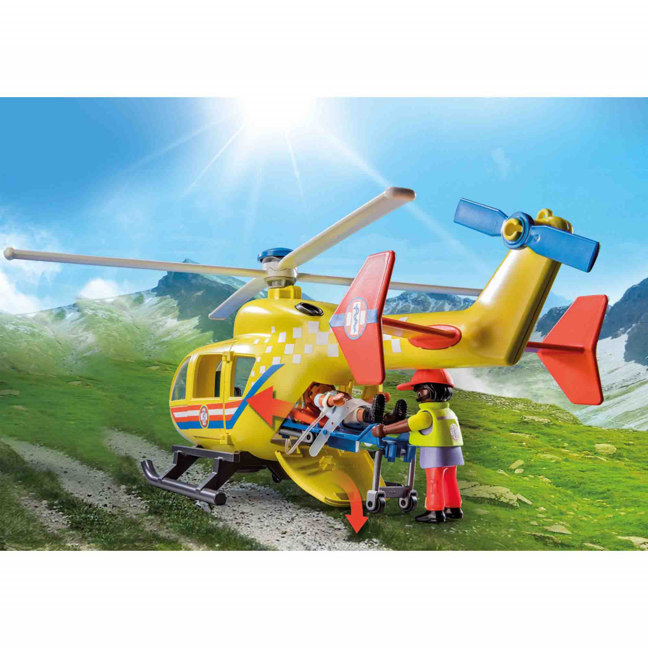 Playmobil - Elicopter Galben De Salvare - 2 | YEO